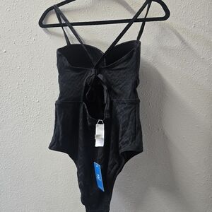 One Piece Swimsuit Bathing Suit Wrapped Back